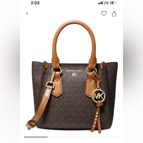 Michael Kors Handbags - Michael Kors Signature Kris Small Satchel